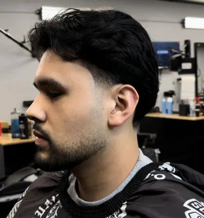 Low Taper + Beard by Chatsworth Barbershop in Chatsworth, CA